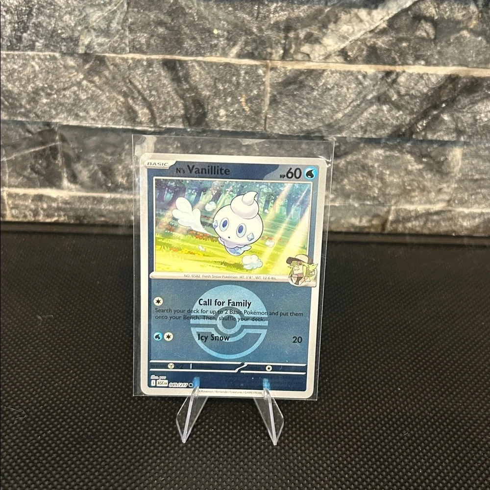 pokemon vanillite card AR 108/86 sv11W White Flare Japanese The acceptable range of cards within the Near Mint condition includes both cards with no imperfections and cards with a few slight imperfections Pokemon Vanillite 54